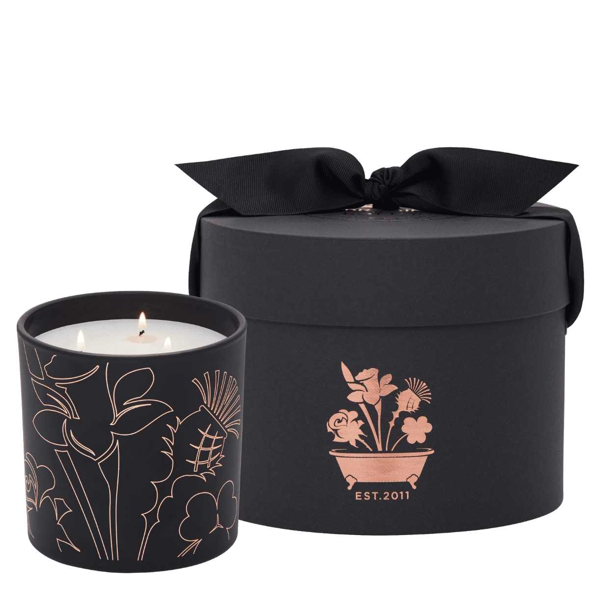 Noble Isle Fireside Glow Three Wick Candle - 640gr