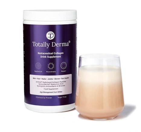 Totally Derma Nutraceutical Collagen Drink Supplement - 360g tub (30 day supply)