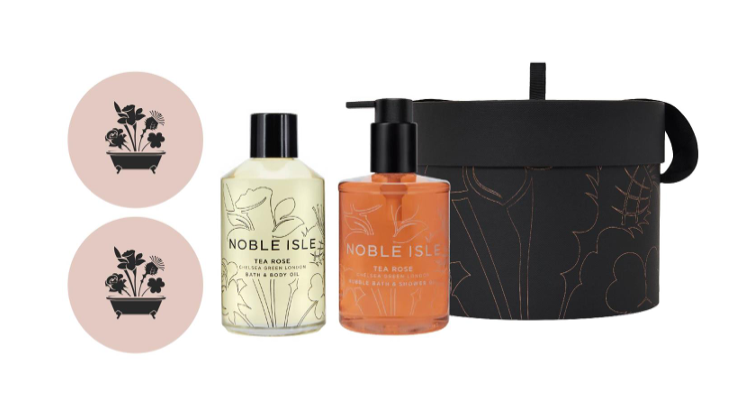Noble Isle Rose Reverie Christmas Gift Set