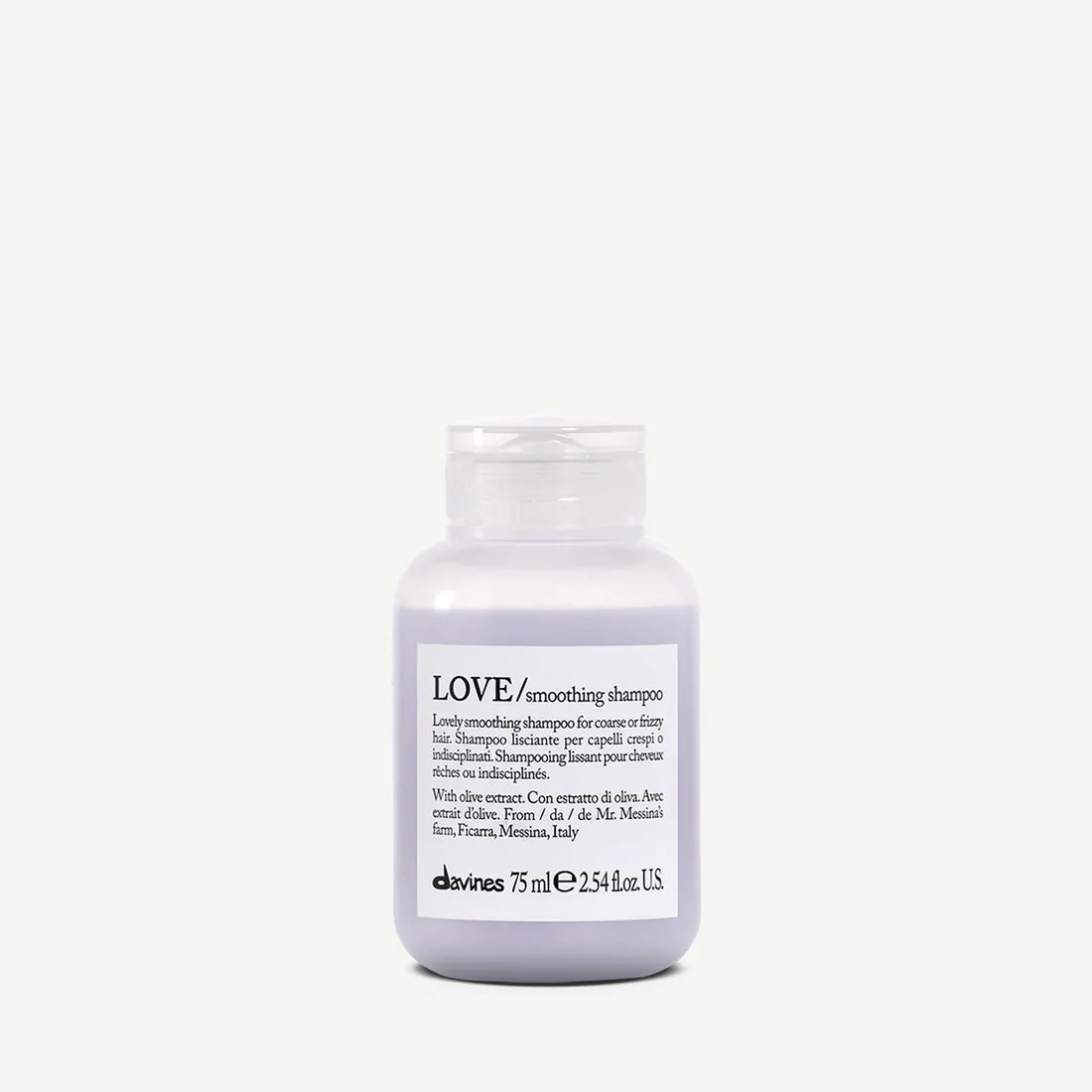 Davines LOVE Smoothing Shampoo Travel size - 75ml