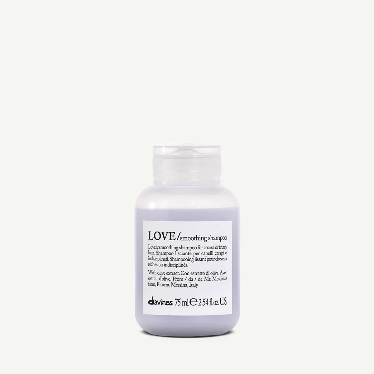 Davines LOVE Smoothing Shampoo Travel size - 75ml