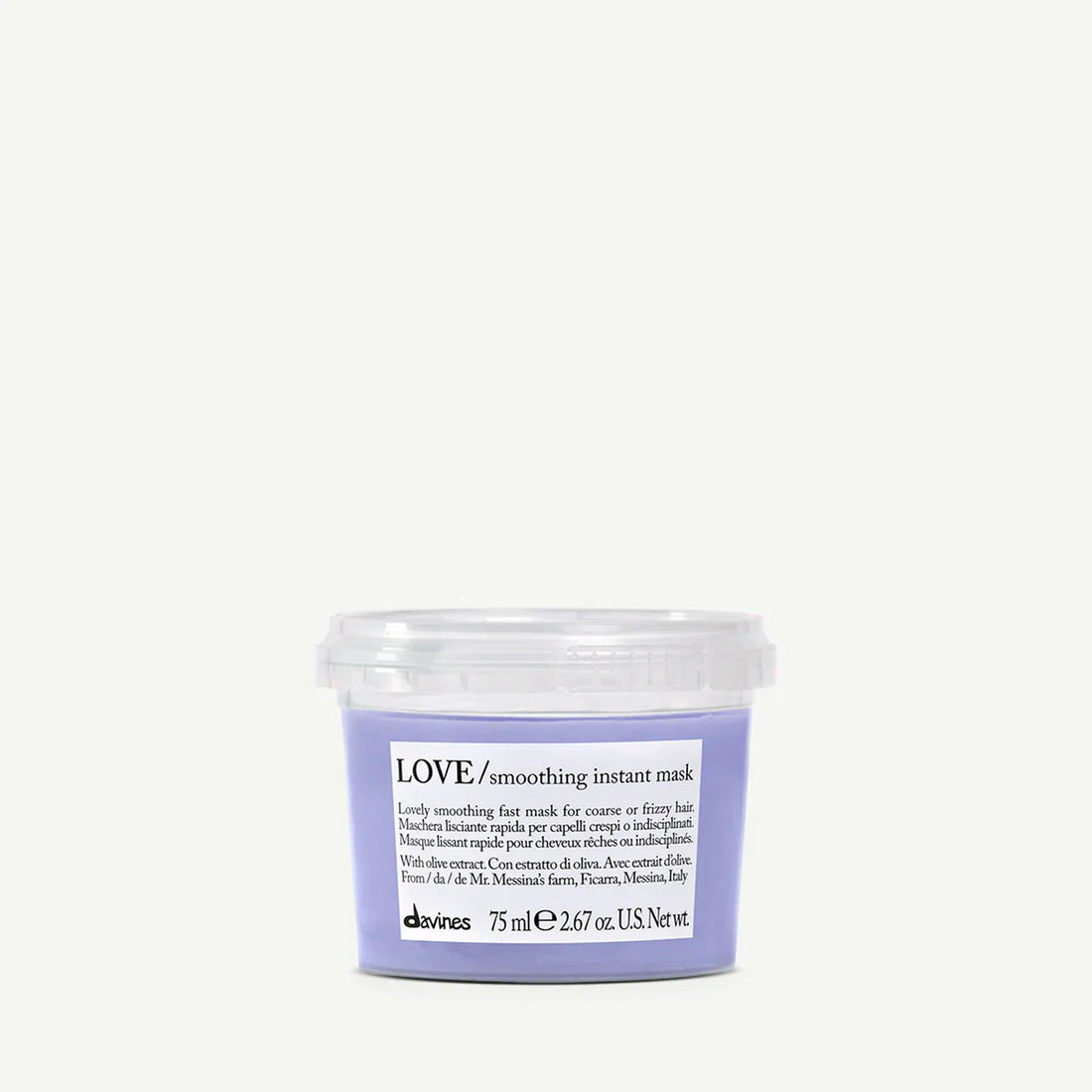 Davines LOVE Smoothing Instant Mask Travel size - 75ml