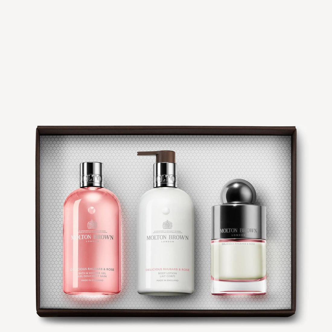 Molton Brown Delicious Rhubarb &amp; Rose Fragrance Gift Set