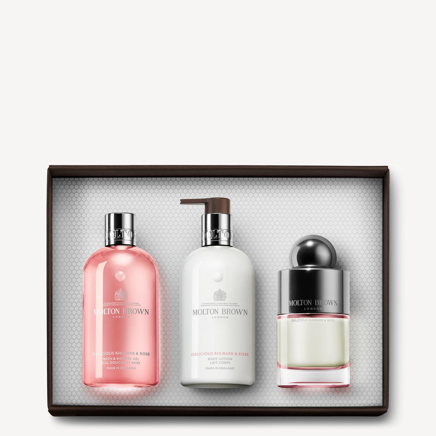 Molton Brown Delicious Rhubarb &amp; Rose Fragrance Gift Set