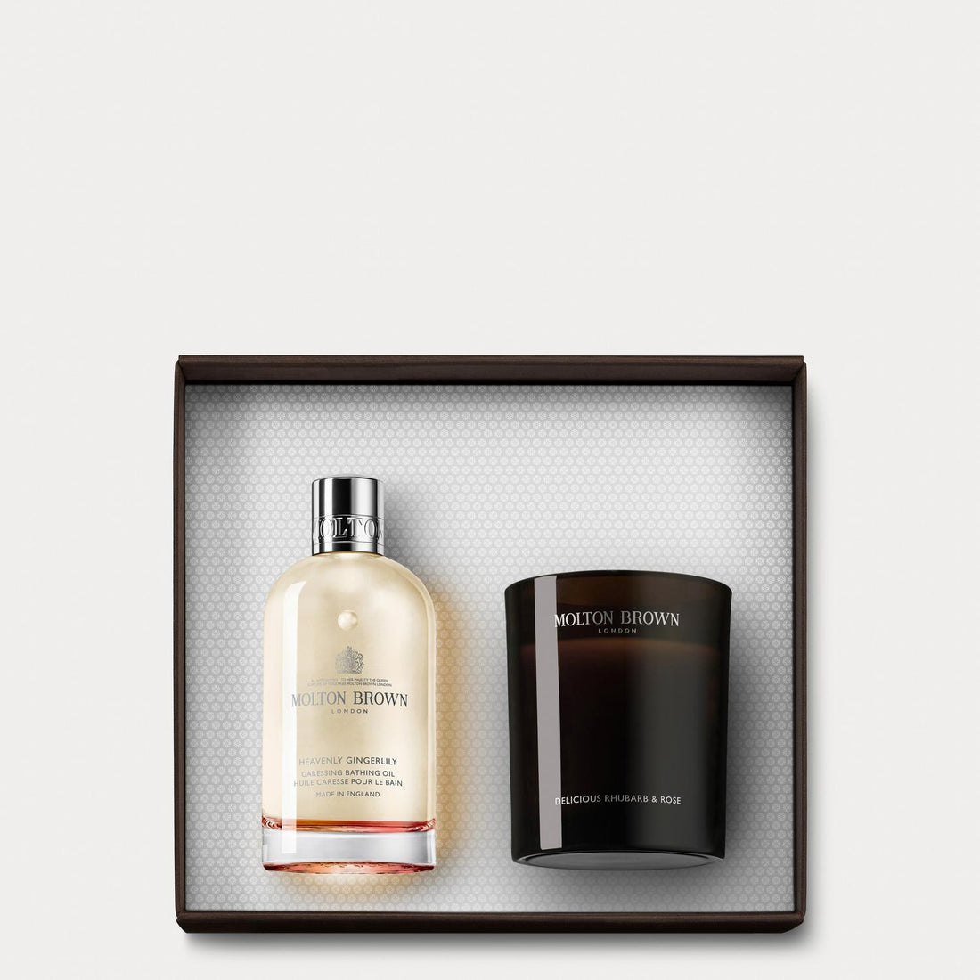 Molton Brown Floral Signature Candle &amp; Bathing Oil Gift Set