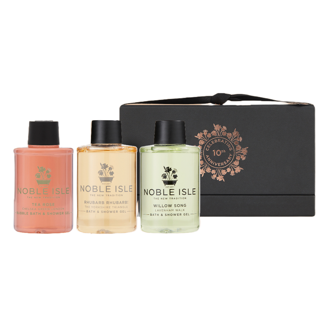 Noble Isle Fresh and Clean Bath and Shower Trio