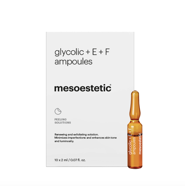 Mesoestetic Glycolic + E + F Ampoules 10 x 2ml