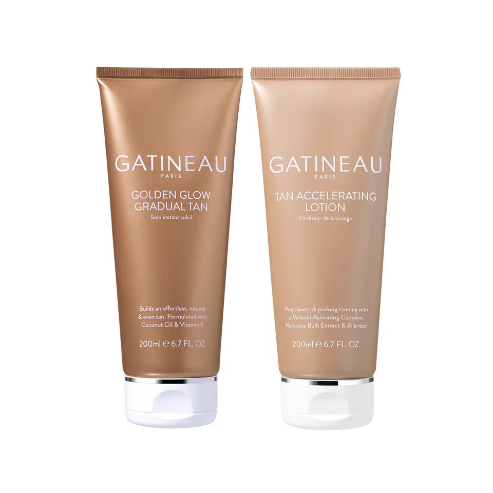 Gatineau Golden Glow Gradual Tan &amp; Tan Accelerating Lotion Duo 200ml
