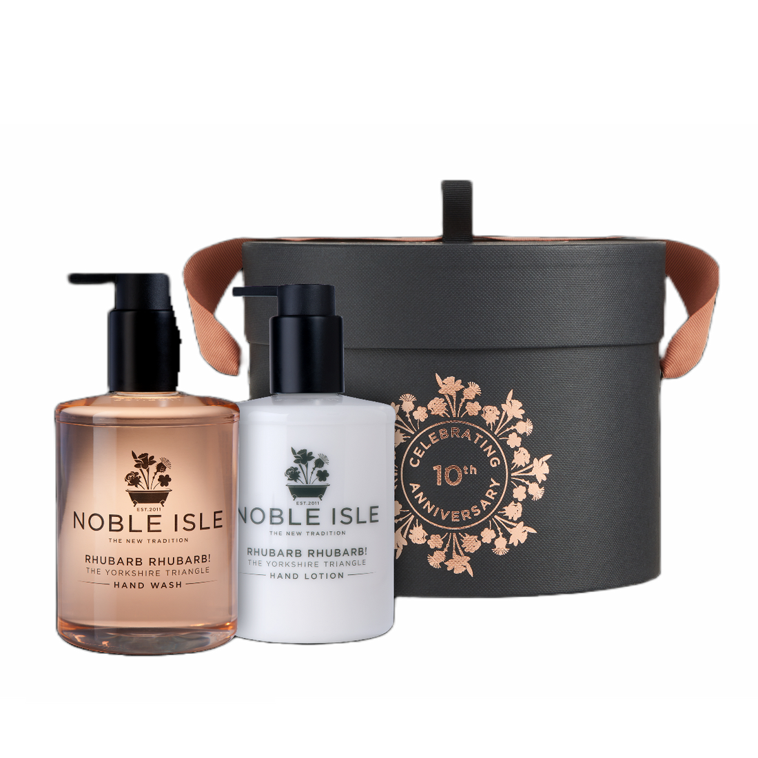 Noble Isle Rhubarb Rhubarb! Hand Wash and Lotion Set