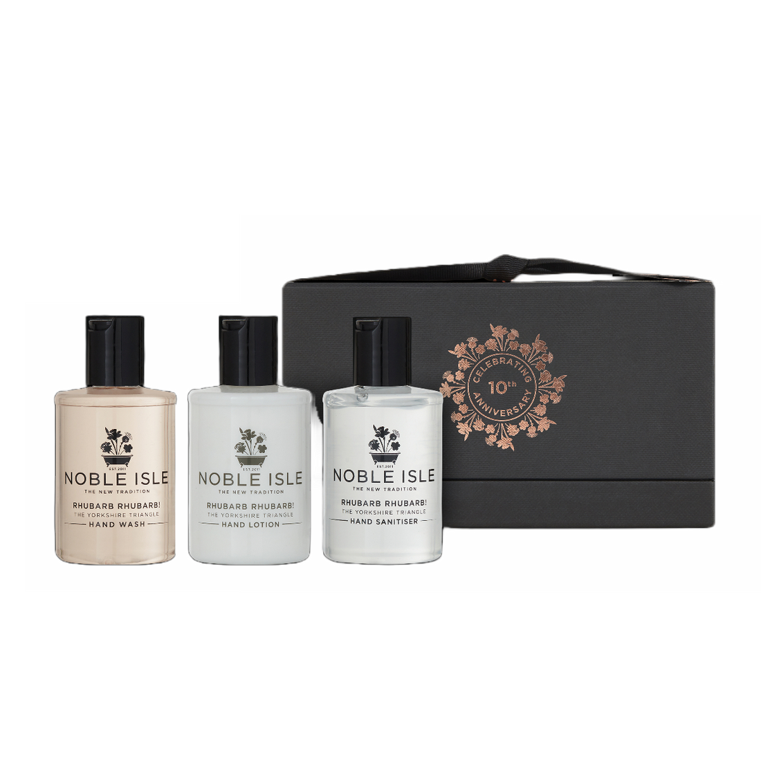 Noble Isle Rhubarb Rhubarb! Hand Care Trio