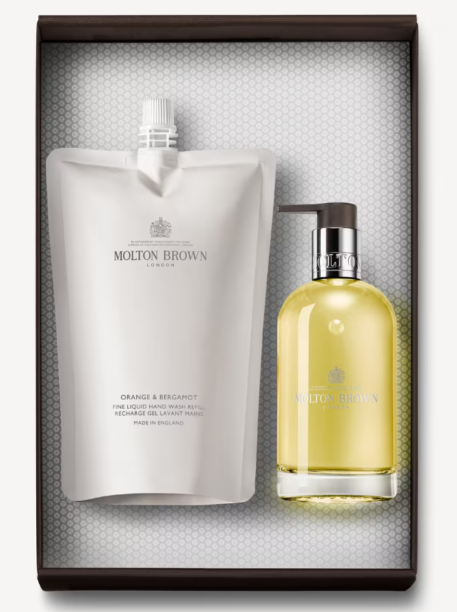 Molton Brown Orange &amp; Bergamot Hand Wash Refill Bottle Gift Set