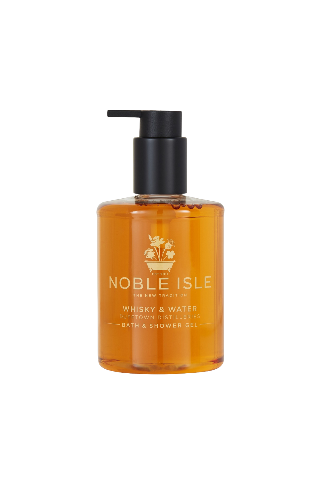 Noble Isle Whisky &amp; Water Bath &amp; Shower Gel - 250ml
