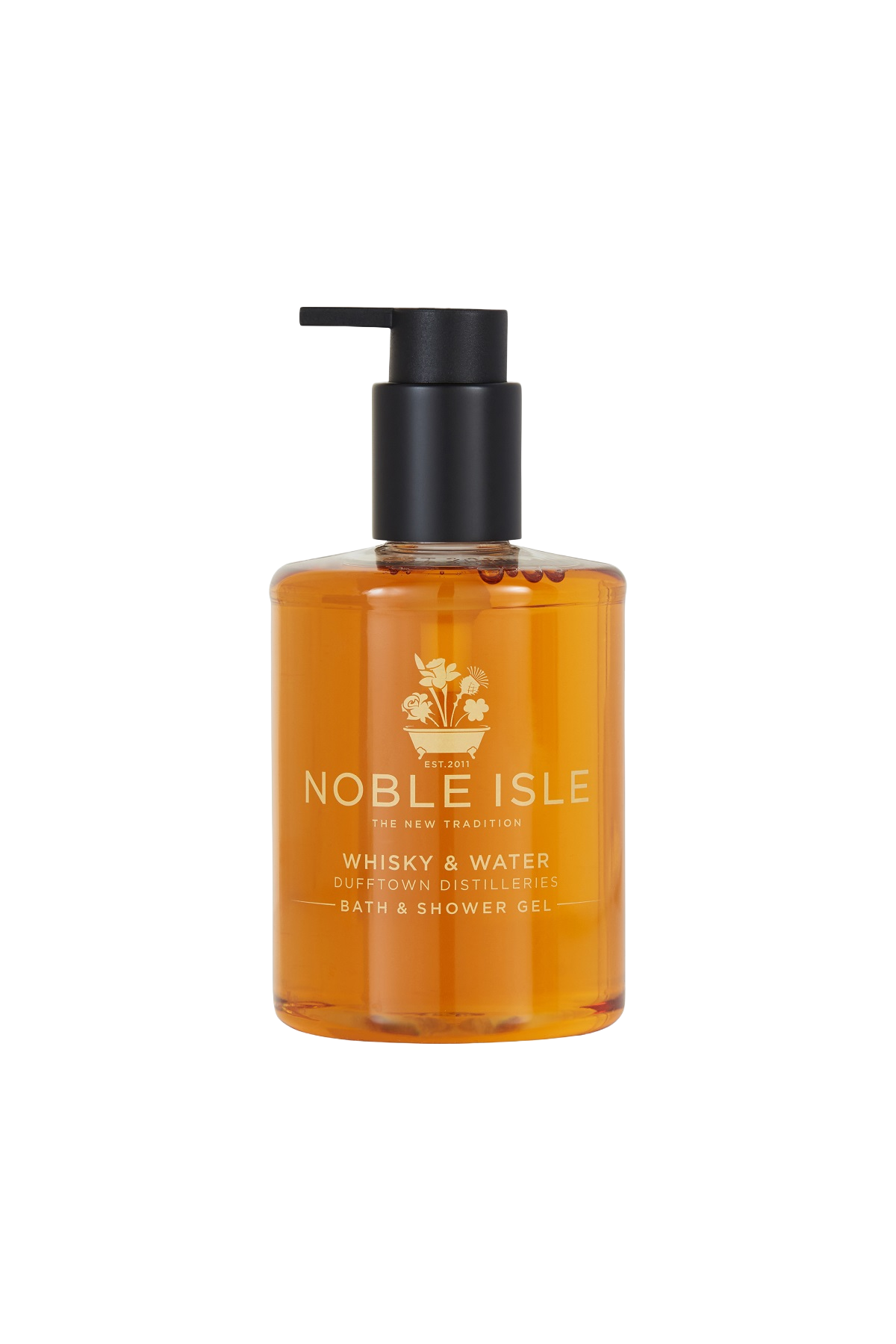 Noble Isle Whisky &amp; Water Bath &amp; Shower Gel - 250ml