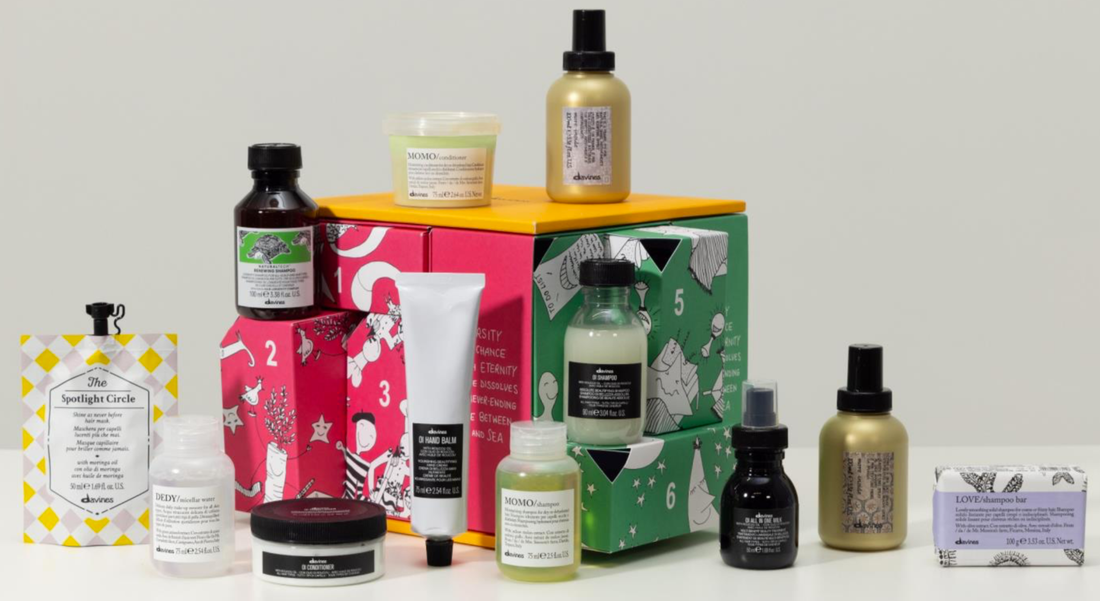 Davines 12 Days Of Christmas Hair &amp; Beauty Box
