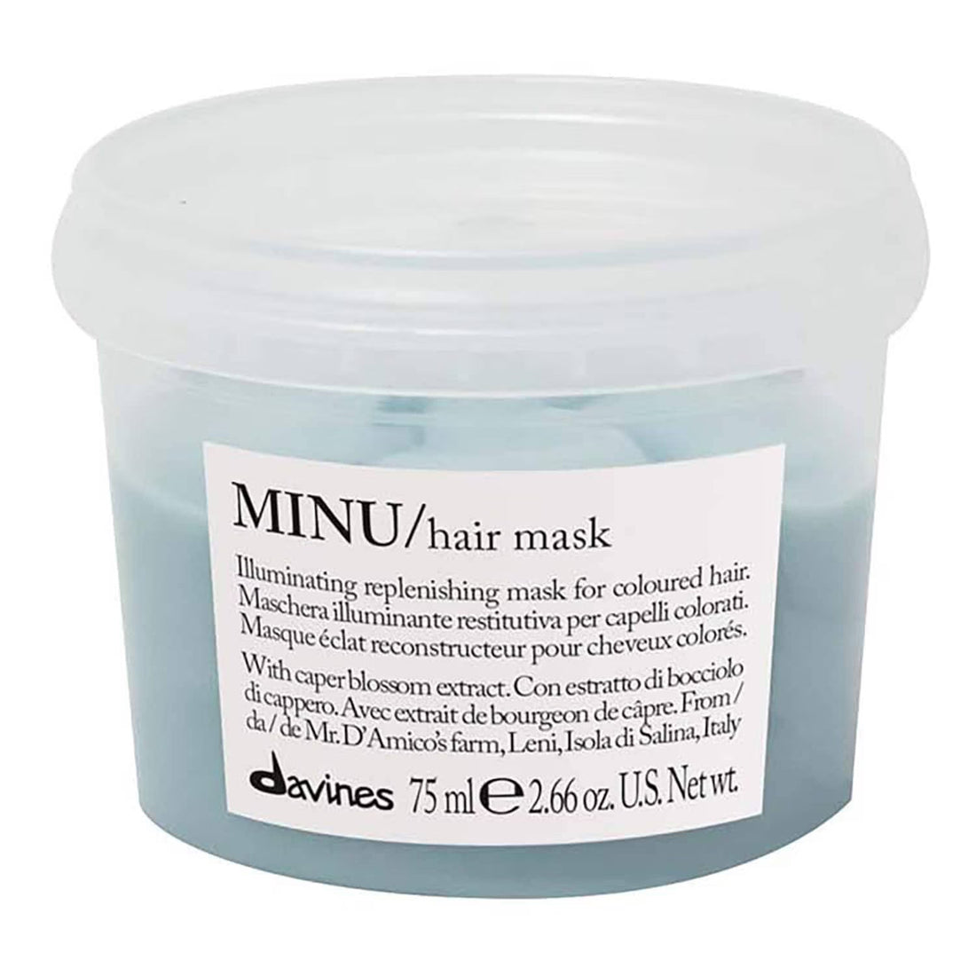 Davines Minu Hair Mask Travel Size - 75ml