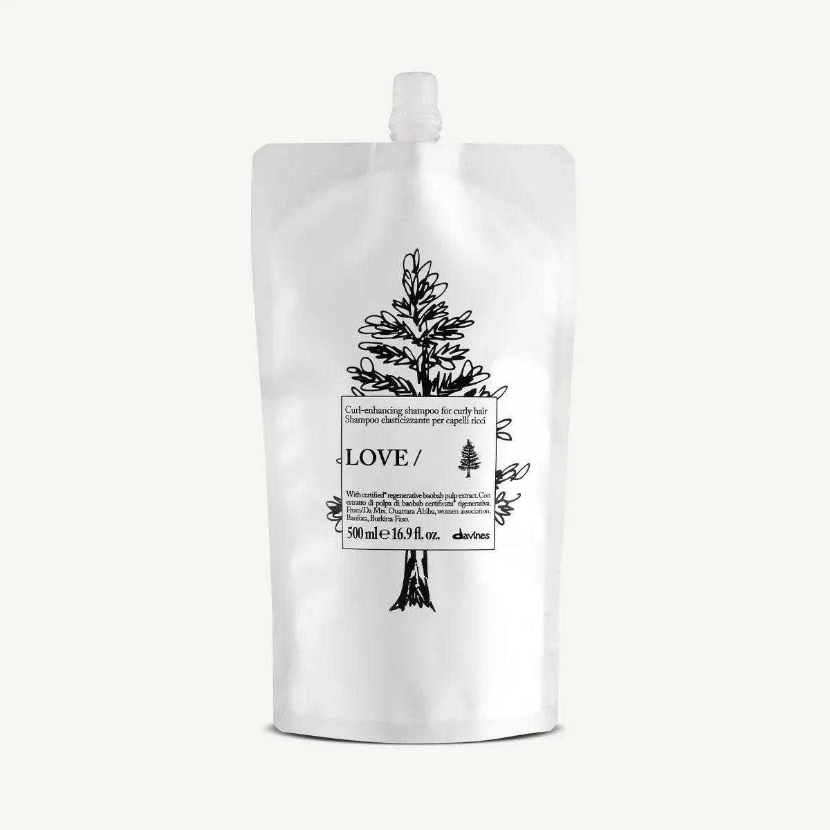 Davines LOVE Curl Shampoo Refill - 500ml