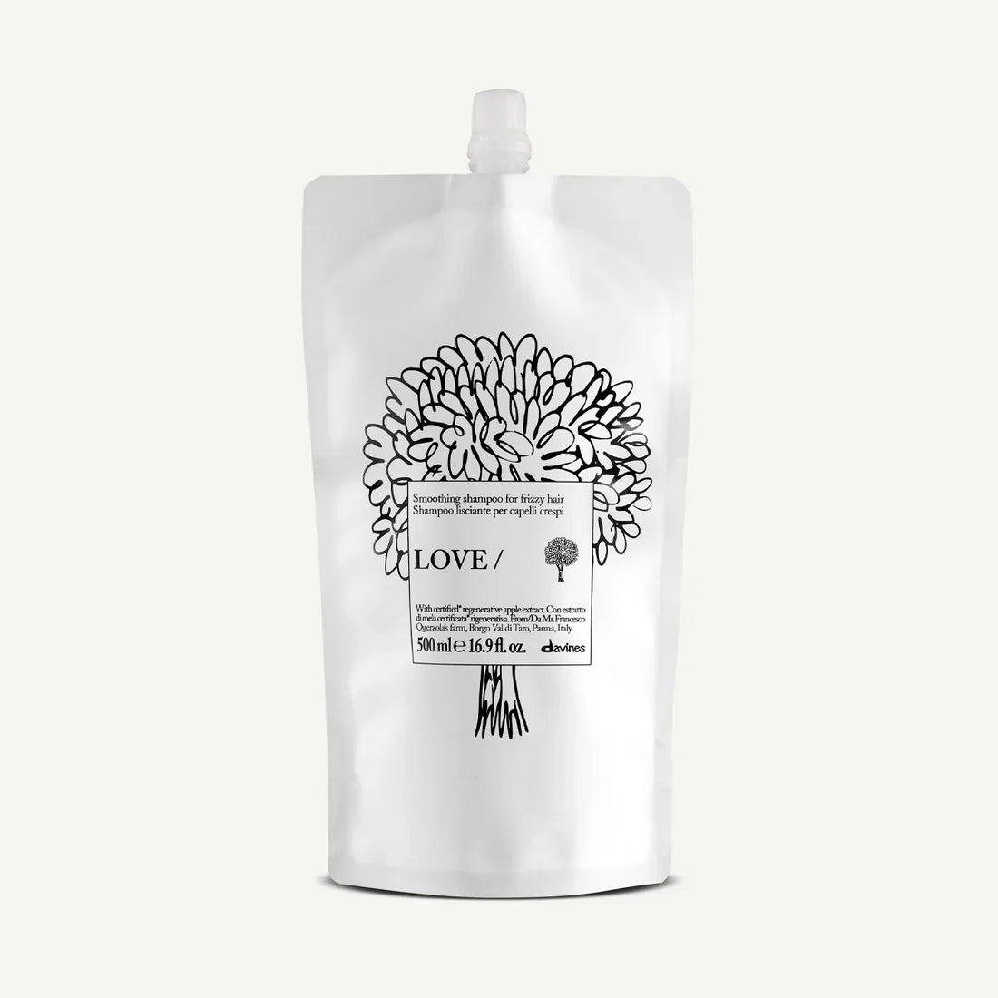 Davines LOVE Smoothing Shampoo Refill - 500ml
