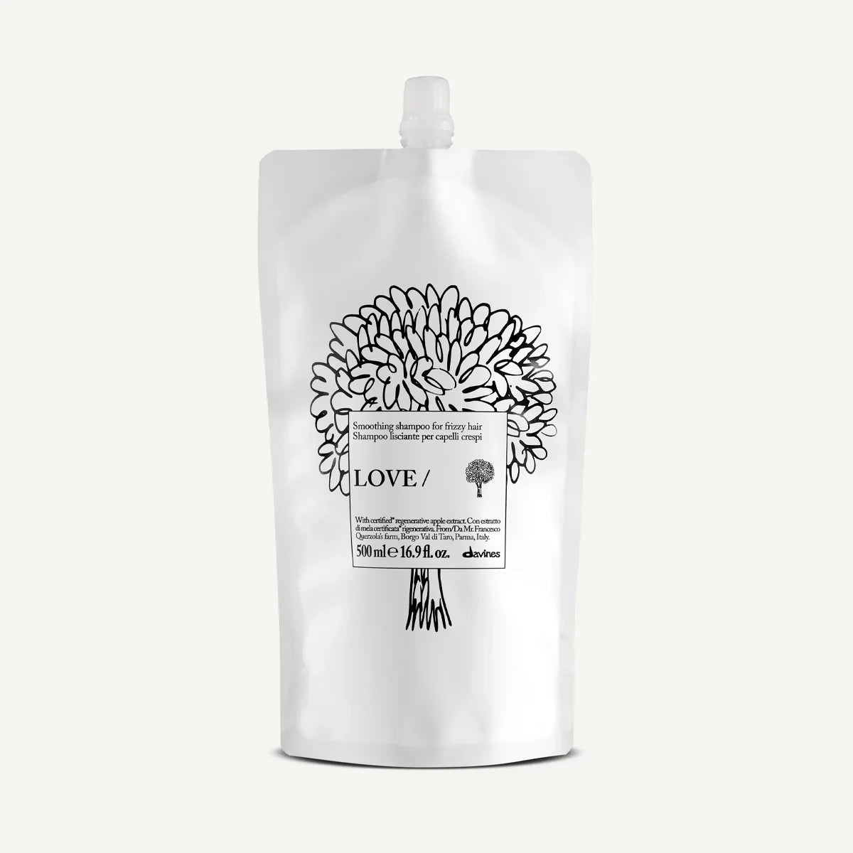 Davines LOVE Smoothing Shampoo Refill - 500ml